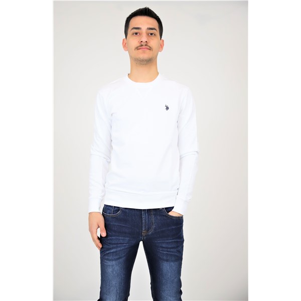 U.s. Polo Assn Clothing Sweatshirt White MAX 52088