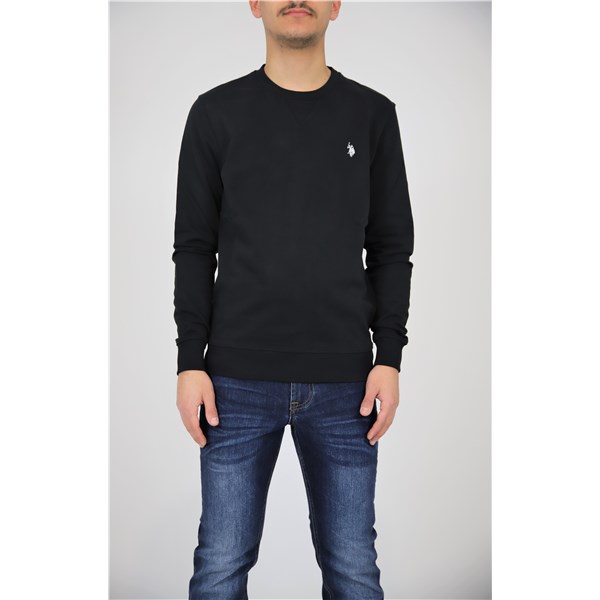 U.s. Polo Assn Clothing Sweatshirt Black MAX 52088