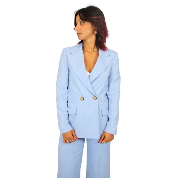 Zahjr Clothing Jacket Sky-blue 53538747