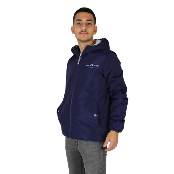 Richmond X Clothing Jacket Blue UMA23063P