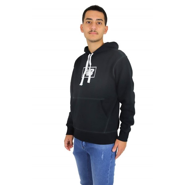 New Balance Clothing Sweatshirt Black MT33520BK