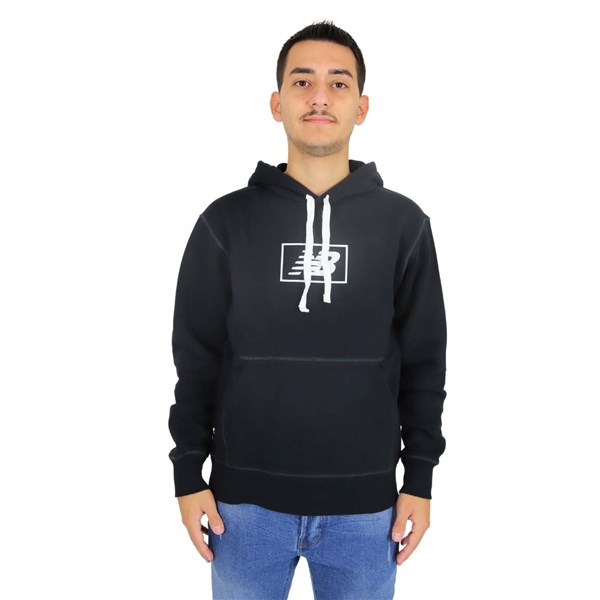 New Balance Clothing Sweatshirt Black MT33520BK