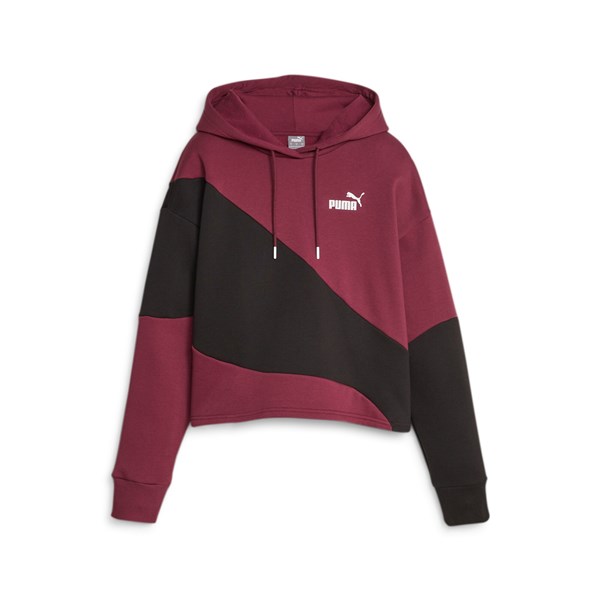 Puma Clothing Sweatshirt Black/Burgundy 623259