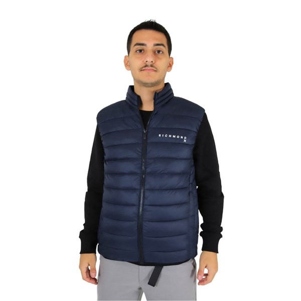 Richmond X Clothing Jacket Blue UMA23062PI