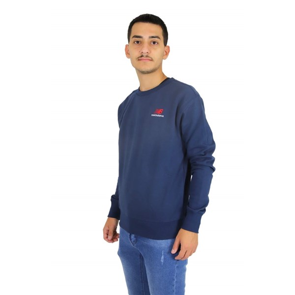 New Balance Clothing Sweatshirt Blue UT21501