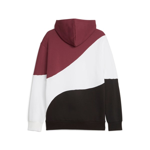 Puma Clothing Sweatshirt White/Burgundy 674099