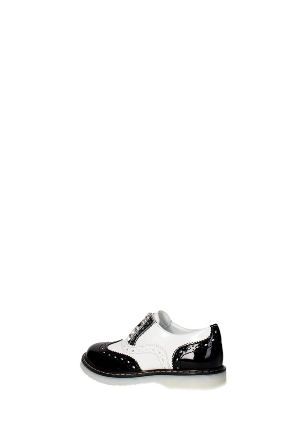Cult Shoes Brogue Black/White CLJ101541