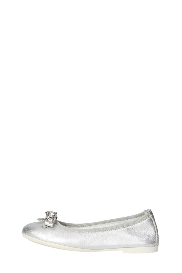 Blumarine Ballet Flats Silver Blumarine Shoes Ballet Flats Silver D1053