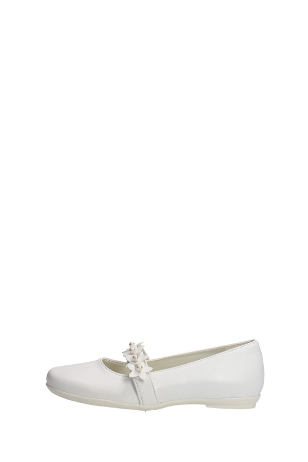 Le Petit Bijou Ballet Flats White Le Petit Bijou Shoes Ballet Flats White 0000600