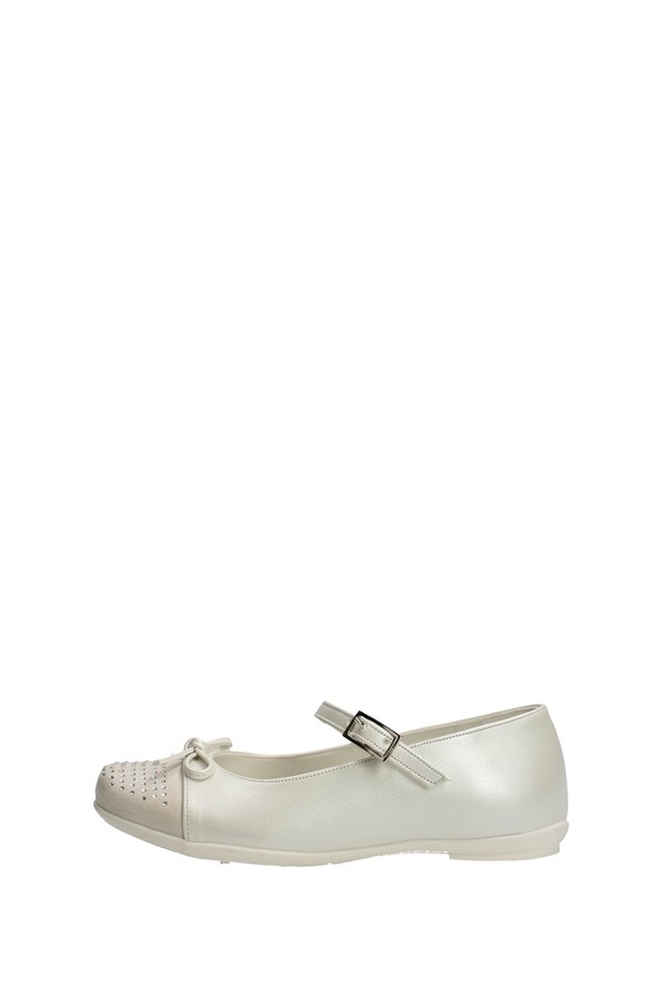 Le Petit Bijou Ballet Flats White Le Petit Bijou Shoes Ballet Flats White 0000300