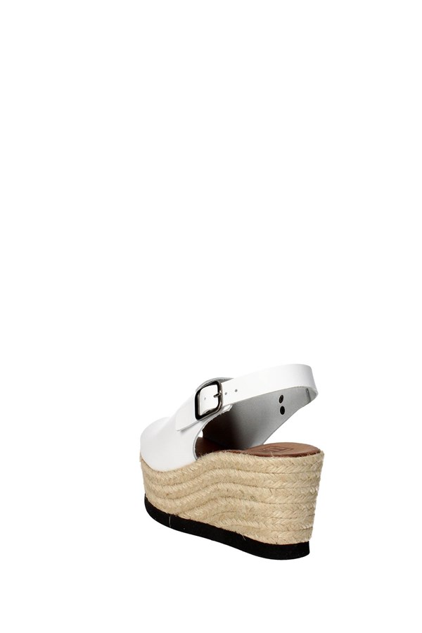 Tdl Collection Shoes Platform Sandals White 5372677-6