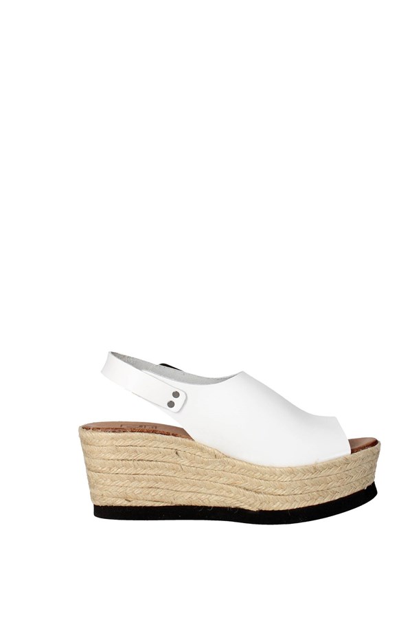 Tdl Collection Shoes Platform Sandals White 5372677-6