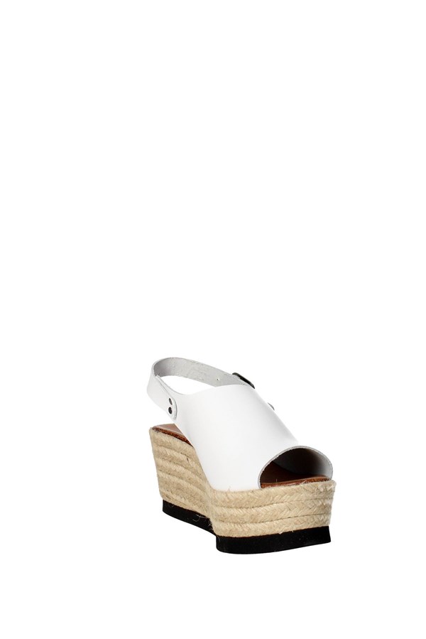 Tdl Collection Shoes Platform Sandals White 5372677-6