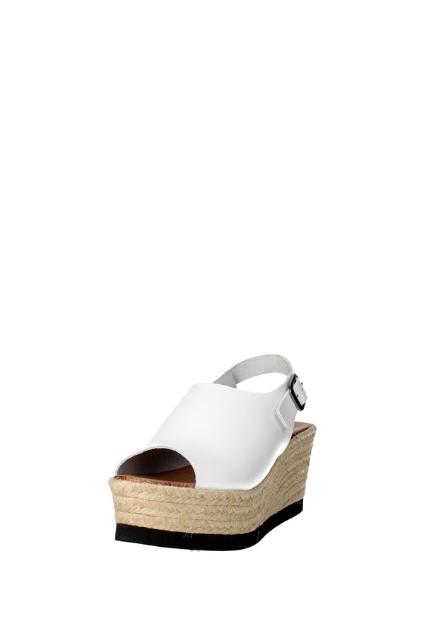 Tdl Collection Shoes Platform Sandals White 5372677-6