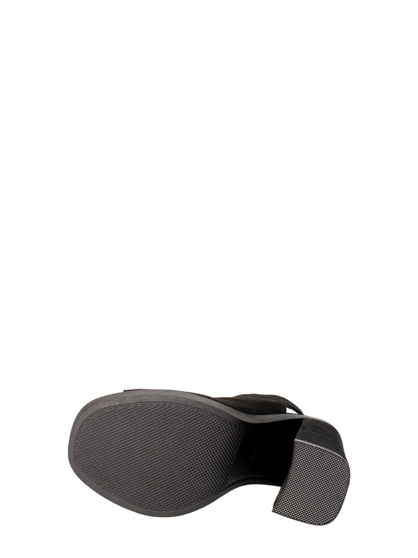 Bronx Shoes Heeled Sandals Black 84443-D