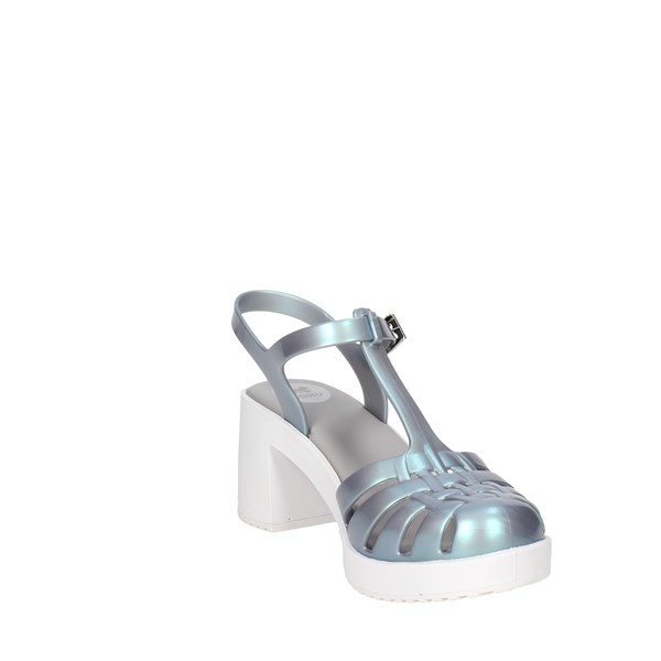 Zaxy Shoes Heeled Sandals Silver 81825 90032
