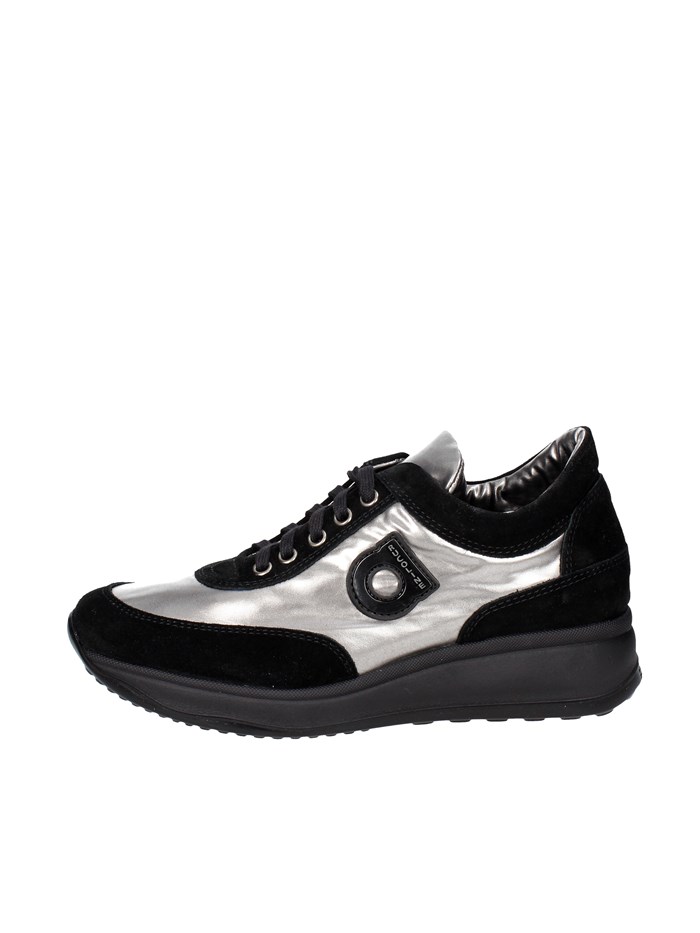 Agile By Rucoline  Shoes Sneakers Black/Silver 1304(6)