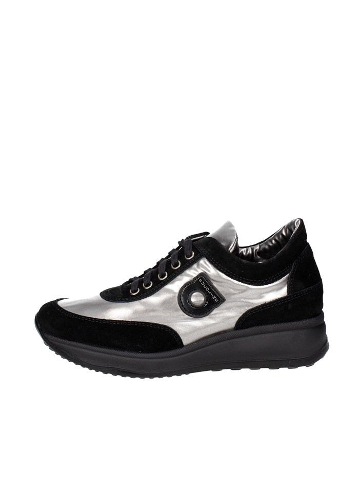 Agile By Rucoline Sneakers Black/Silver Agile By Rucoline Shoes Sneakers Black/Silver 1304(6)