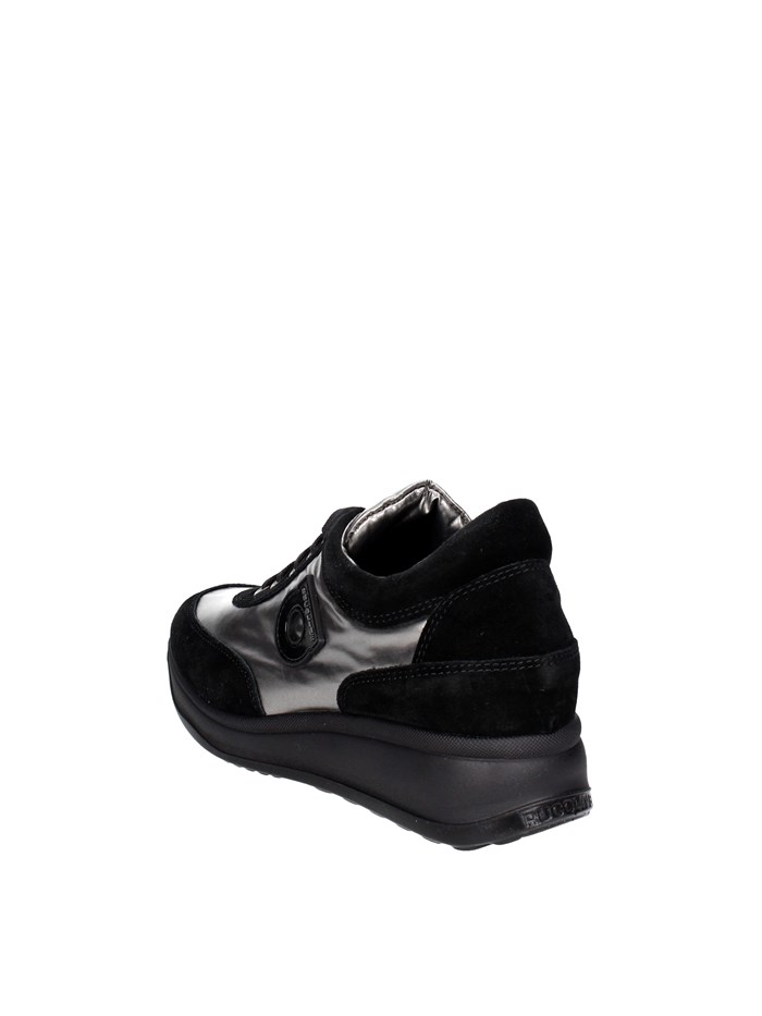 Agile By Rucoline  Shoes Sneakers Black/Silver 1304(6)