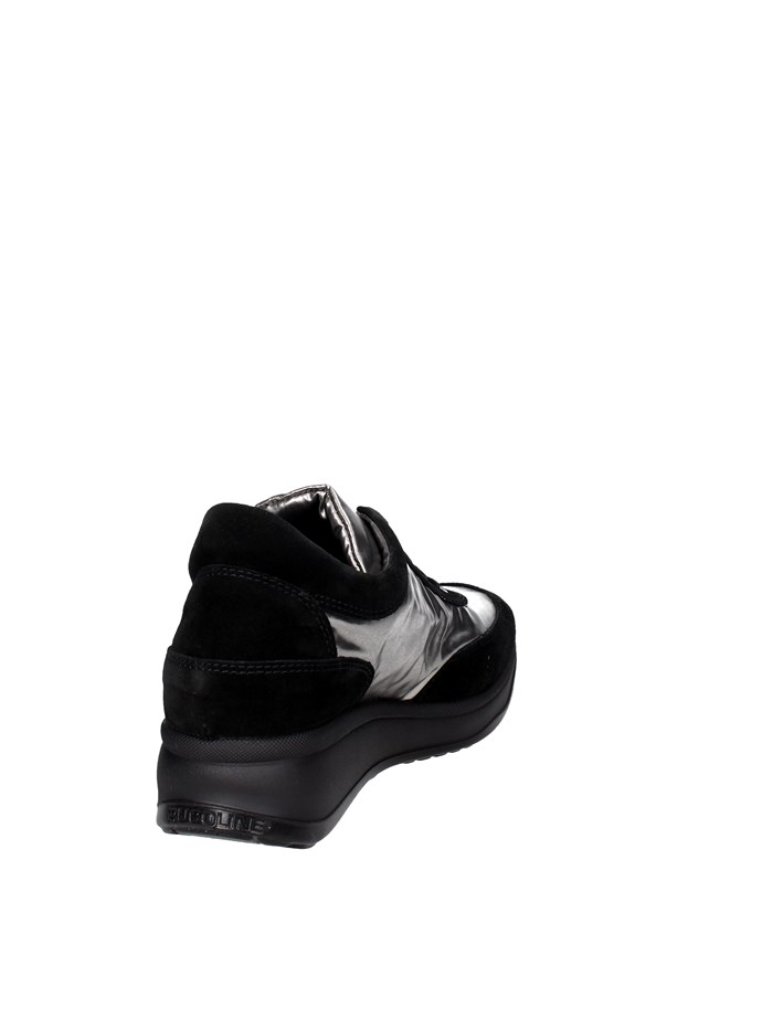Agile By Rucoline  Shoes Sneakers Black/Silver 1304(6)