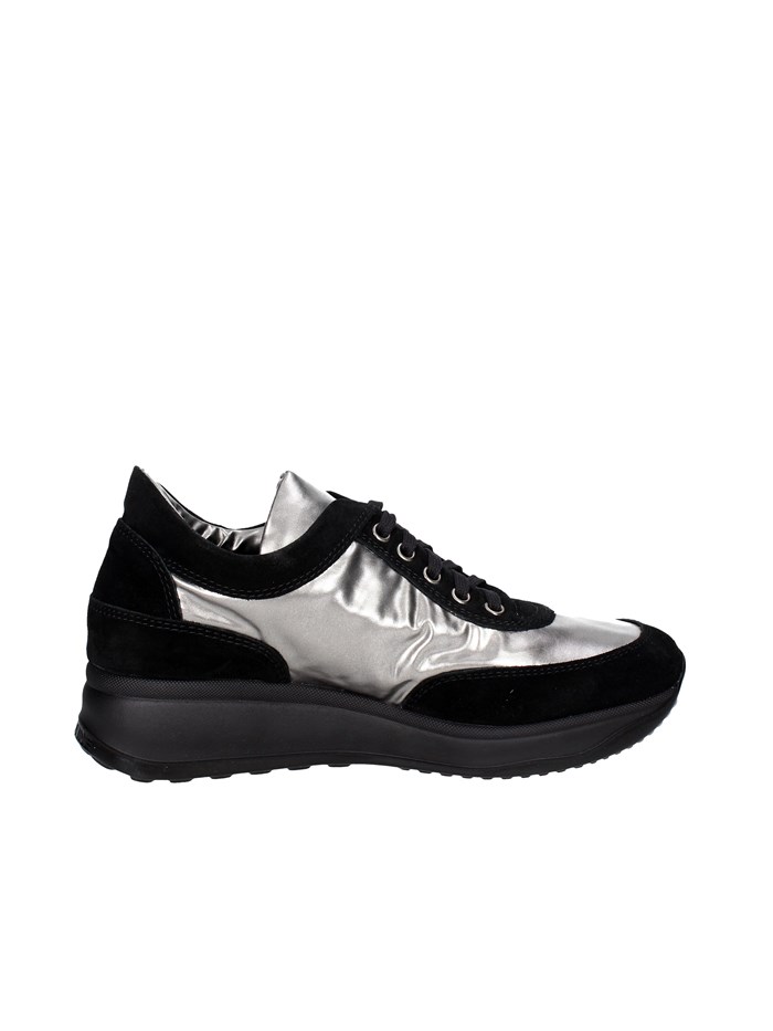 Agile By Rucoline  Shoes Sneakers Black/Silver 1304(6)