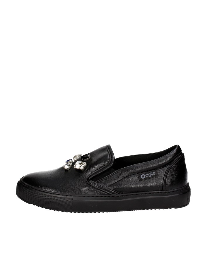 Agile By Rucoline Slip-on Shoes Black Agile By Rucoline Shoes Slip-on Shoes Black 2813(35*)