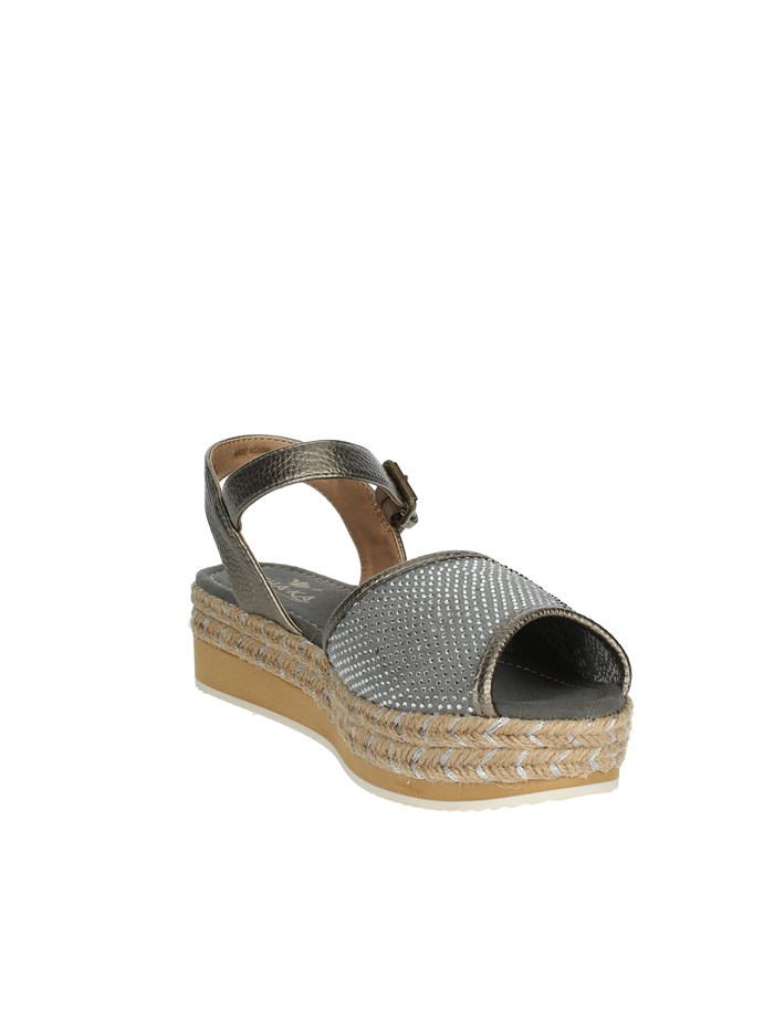 Shaka Shoes Platform Sandals Silver SL181511 W0004