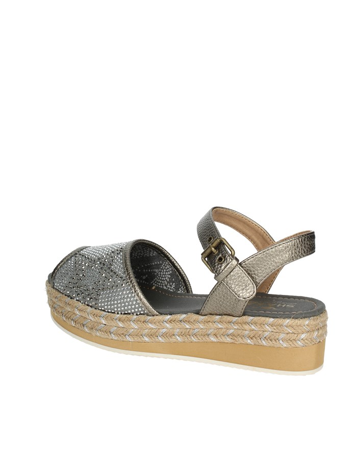 Shaka Shoes Platform Sandals Silver SL181511 W0004