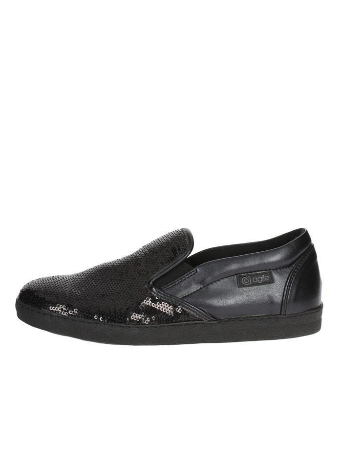 Agile By Rucoline Slip-on Shoes Black Agile By Rucoline Shoes Slip-on Shoes Black 2813(65-A)