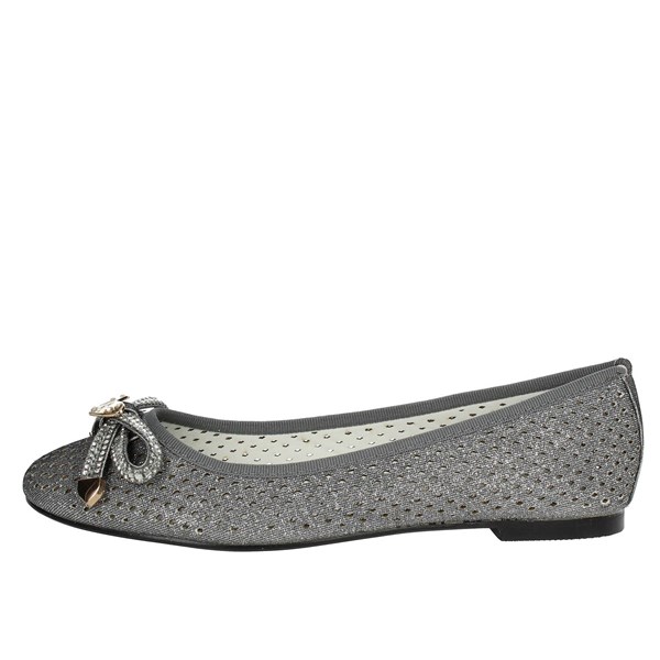 Laura Biagiotti Shoes Ballet Flats Silver 709