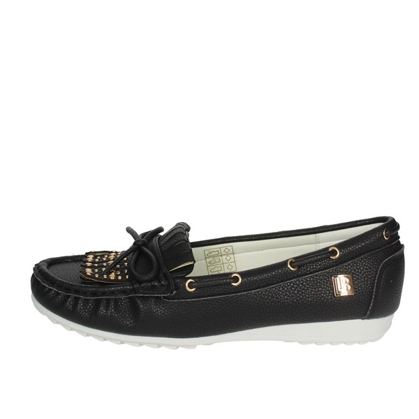 Laura Biagiotti Moccasin Black Laura Biagiotti Shoes Moccasin Black 730