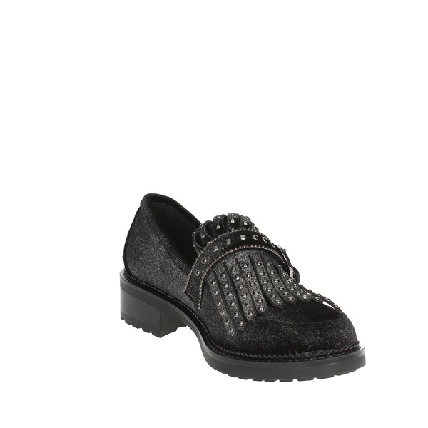 Luciano Barachini Shoes Moccasin Charcoal grey BB164V