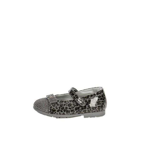 Blumarine Ballet Flats Grey Blumarine Shoes Ballet Flats Grey C1013