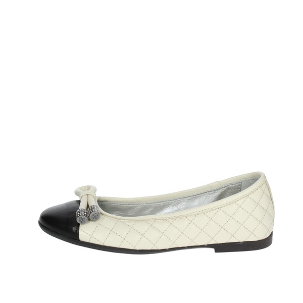 Blumarine Ballet Flats Creamy white Blumarine Shoes Ballet Flats Creamy white D2059