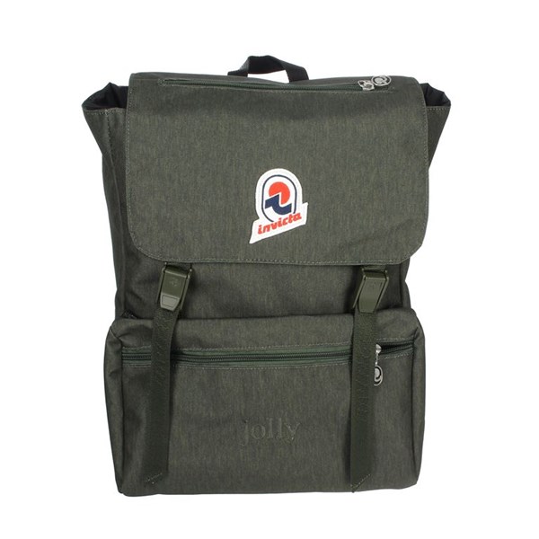 Invicta Backpacks Dark Green Invicta Accessories Backpacks Dark Green 4458203