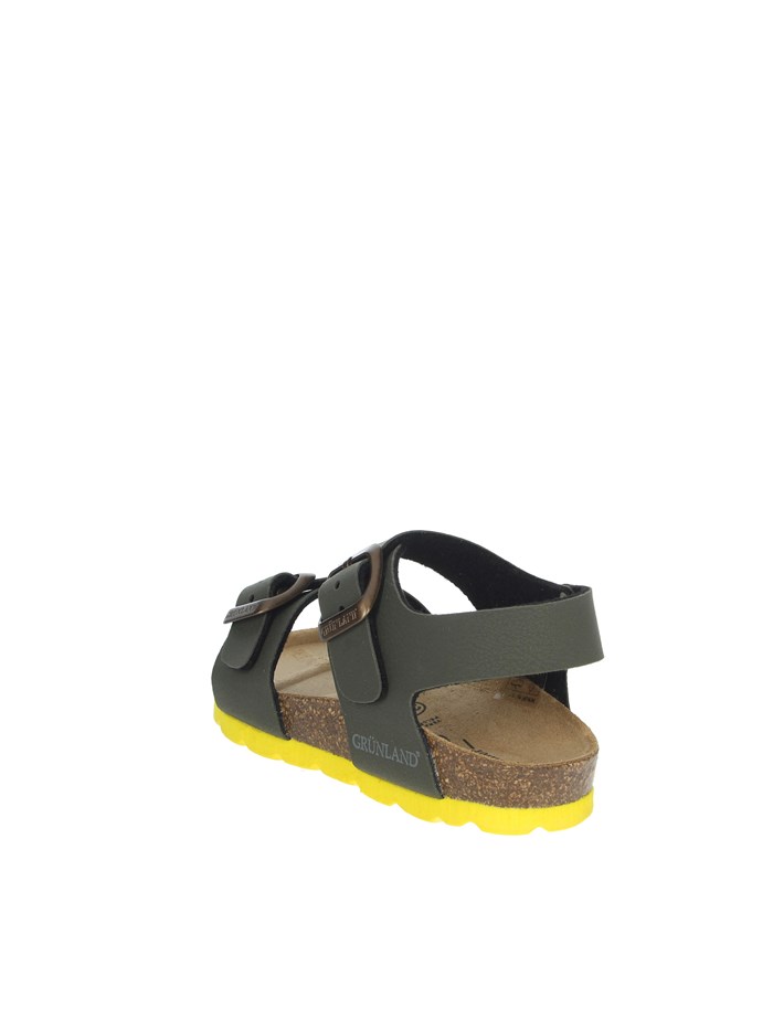 Grunland Shoes Flat Sandals Dark Green SB0901-40