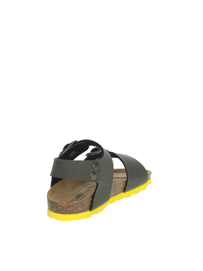 Grunland Shoes Flat Sandals Dark Green SB0901-40