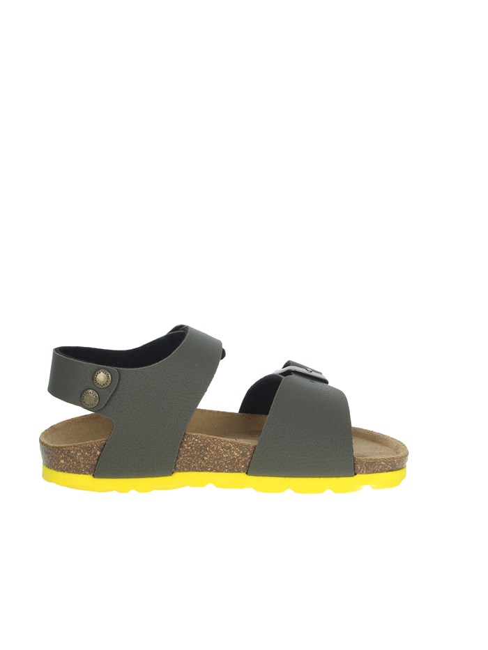 Grunland Shoes Flat Sandals Dark Green SB0901-40