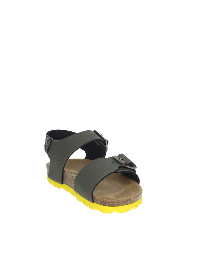 Grunland Shoes Flat Sandals Dark Green SB0901-40