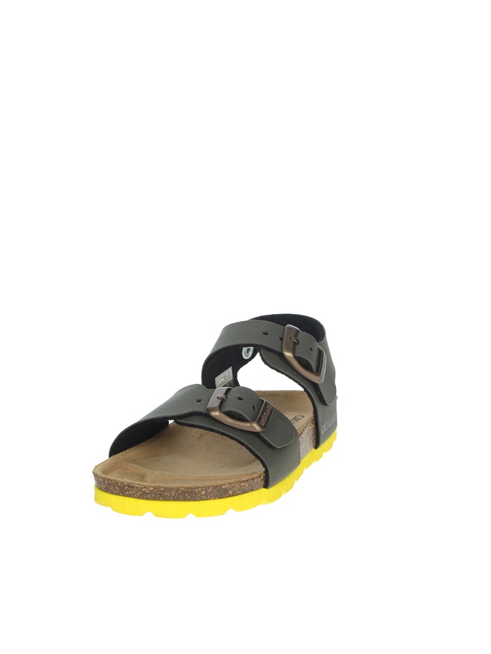 Grunland Shoes Flat Sandals Dark Green SB0901-40
