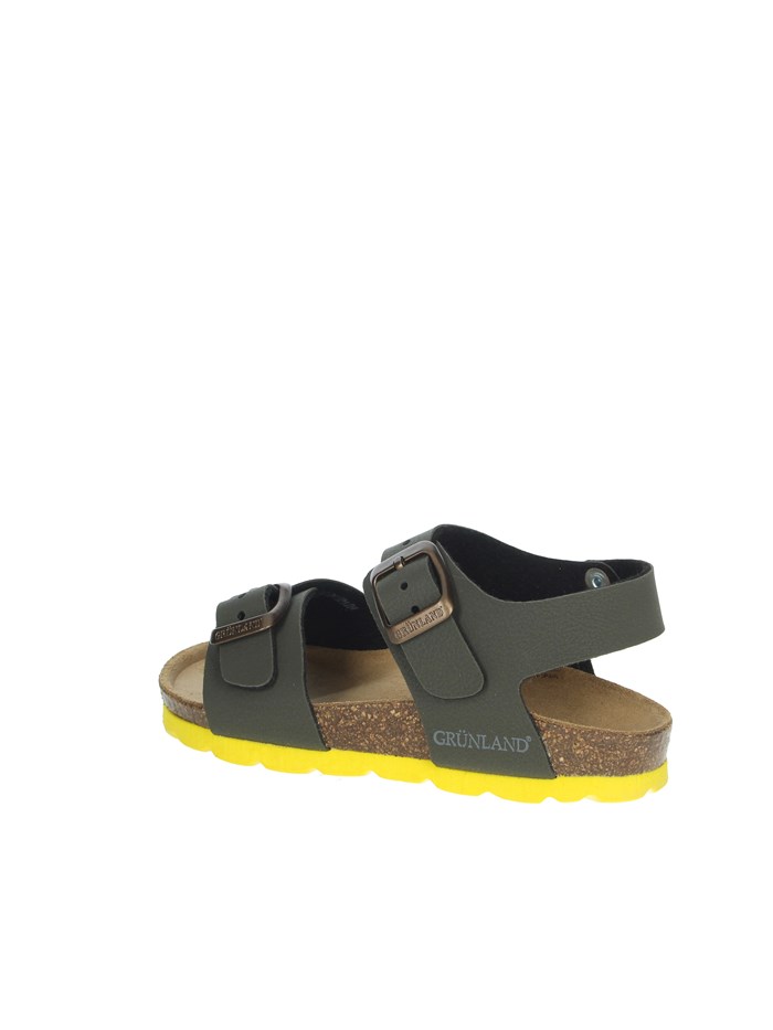 Grunland Shoes Flat Sandals Dark Green SB0901-40