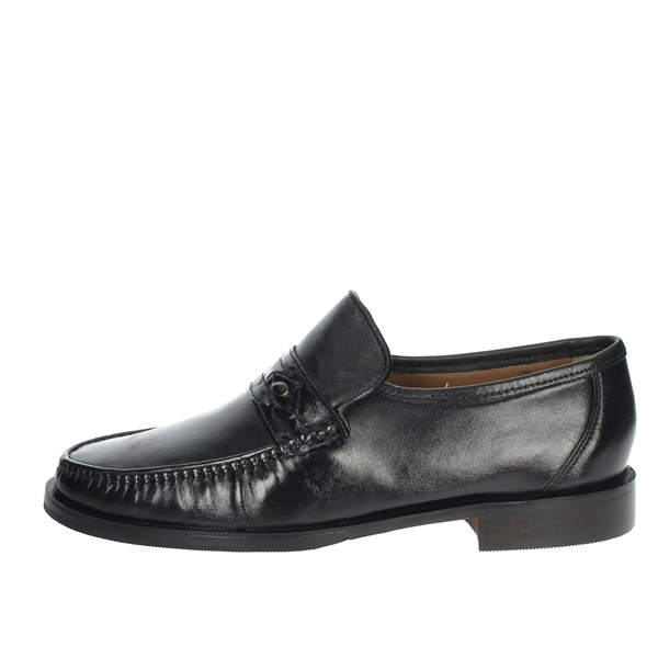 Fontana Moccasin Black Fontana Shoes Moccasin Black 1943-N